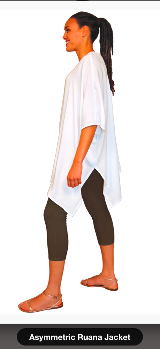 Geode Design Women's Asymmetric Ruana Jacket
