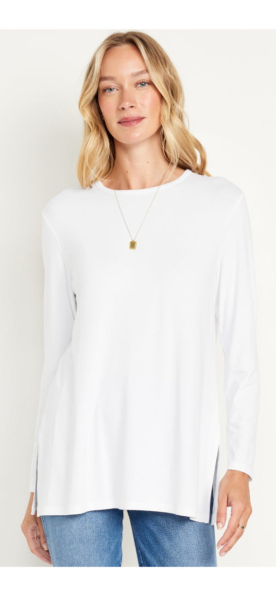 Women's Geode Design Luxe Tunic T-Shirt Medium