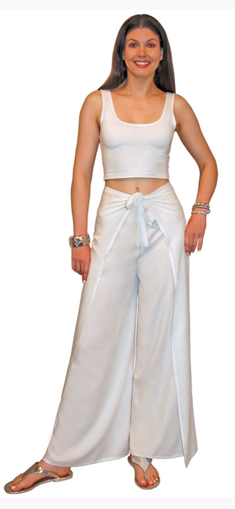 Geode Design Groovy Rayon Wrap Around Pant