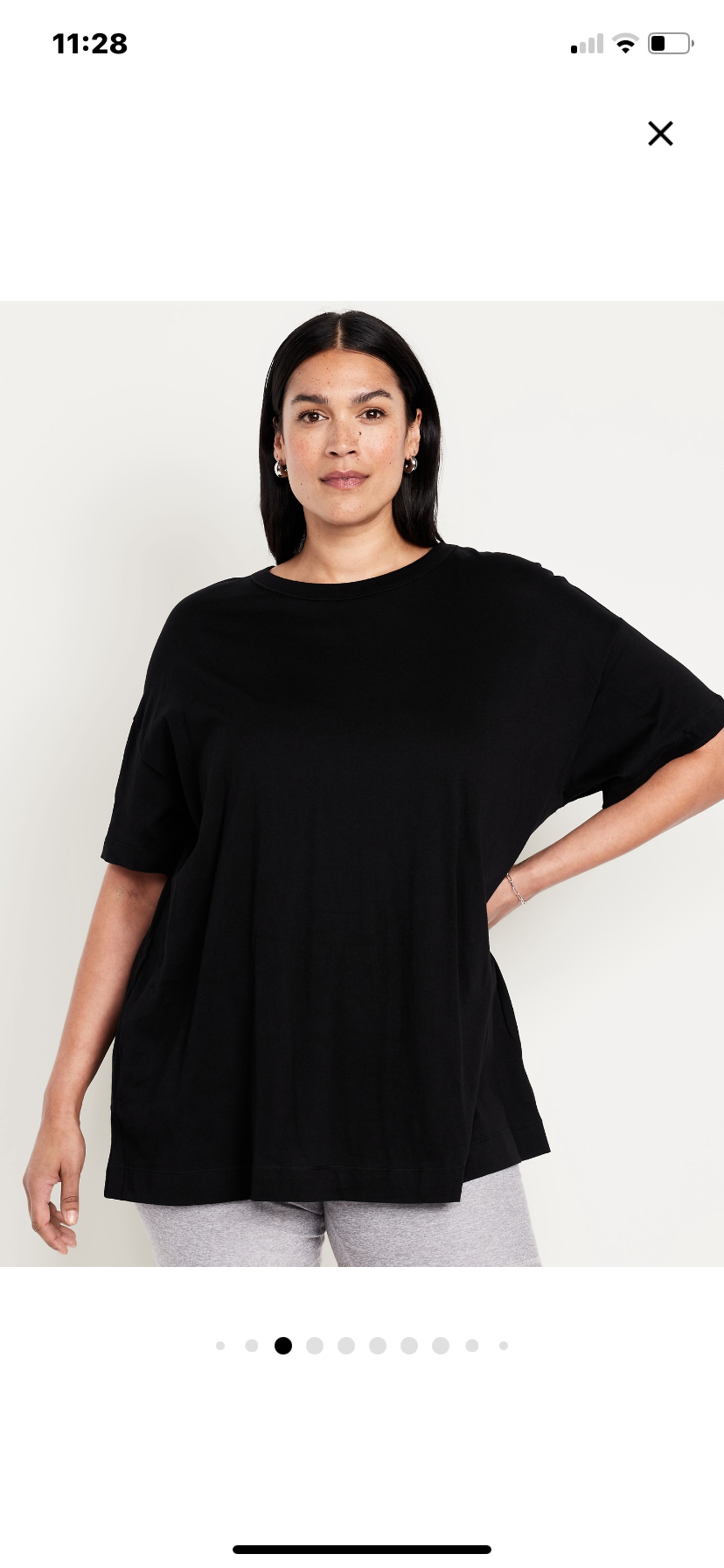 Reverse Geode Design Old Navy Oversized Tunic Style T-Shirt Size Medium