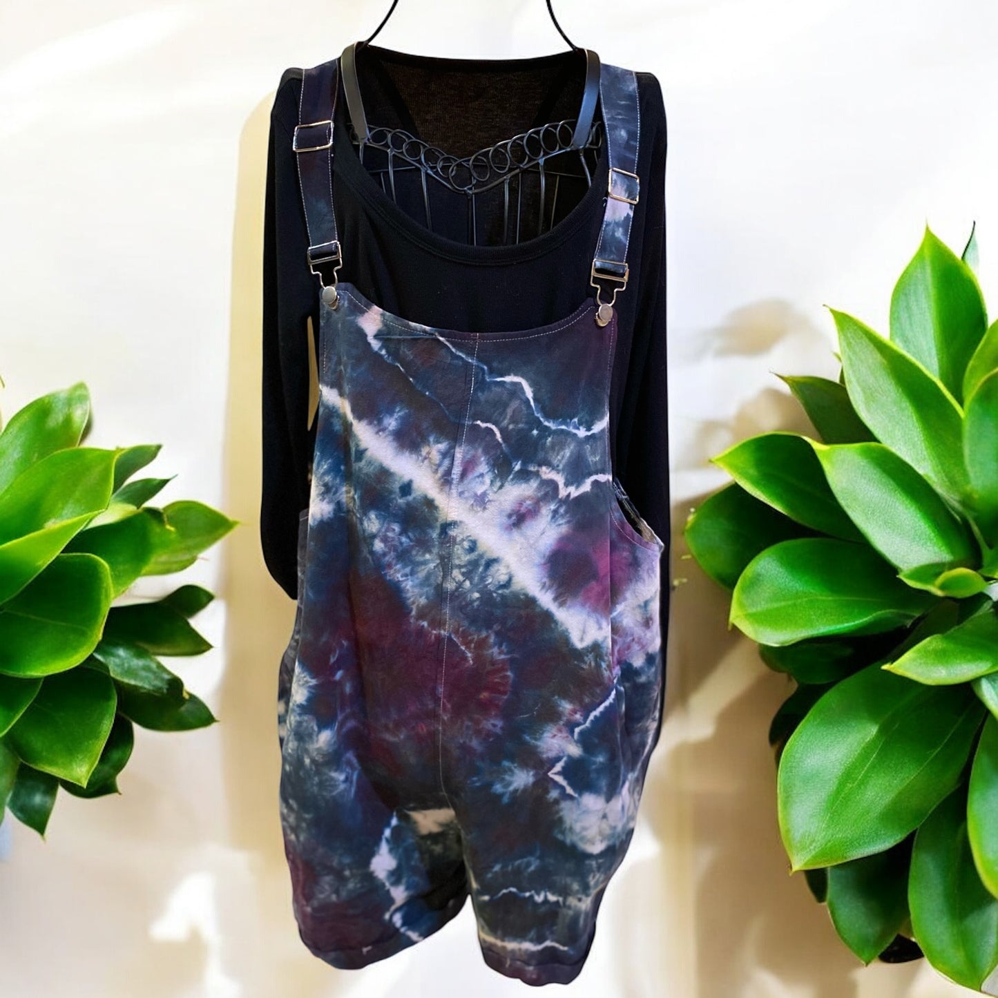 Geode Design Women's Large Short Overall Bibs