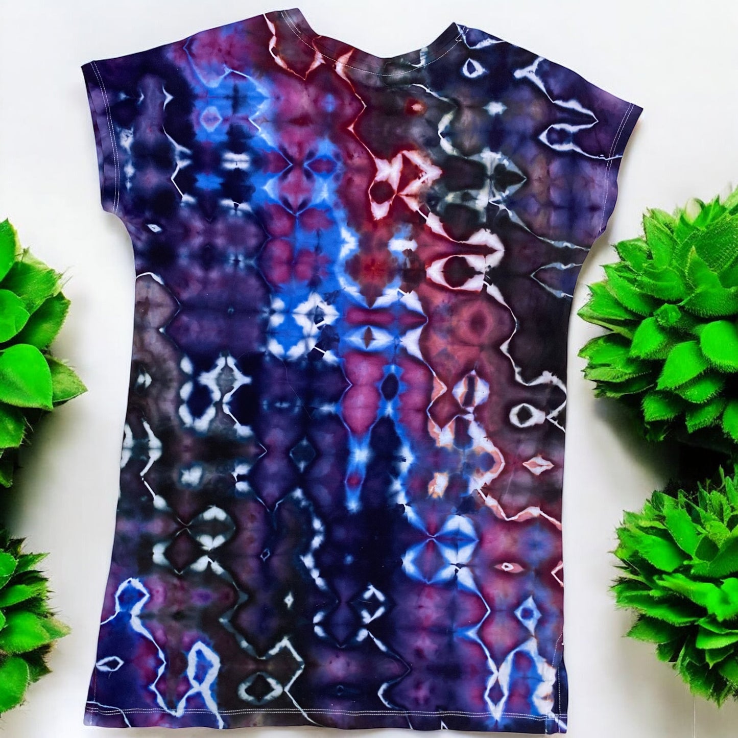 Glitch Design Women's Small V-neck Tunic
