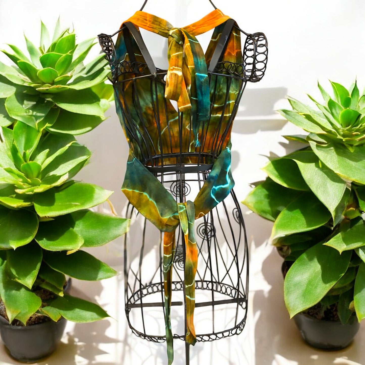 Geode Design 70's Custom Halter Top