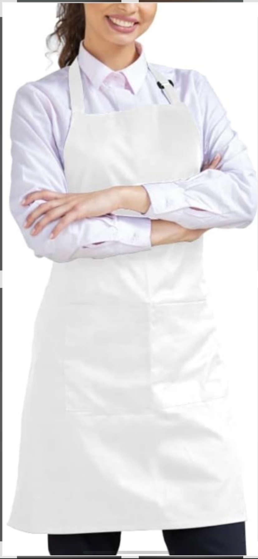 Flower/Snowflake Designed Apron