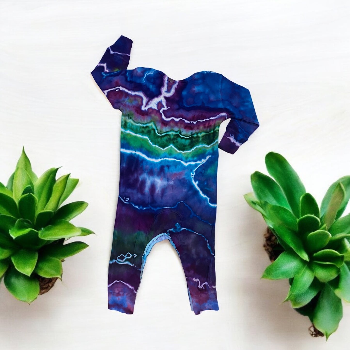 Heart Chakra Geode Design Toddler Bodysuit (18 months)