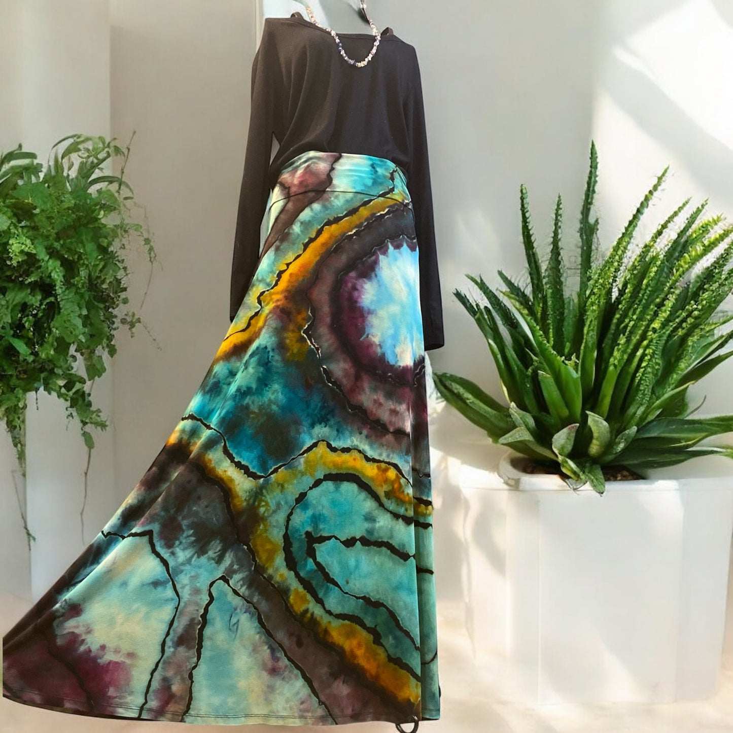 Reverse Geode Design Women's Extra Large Maxi Shirt
