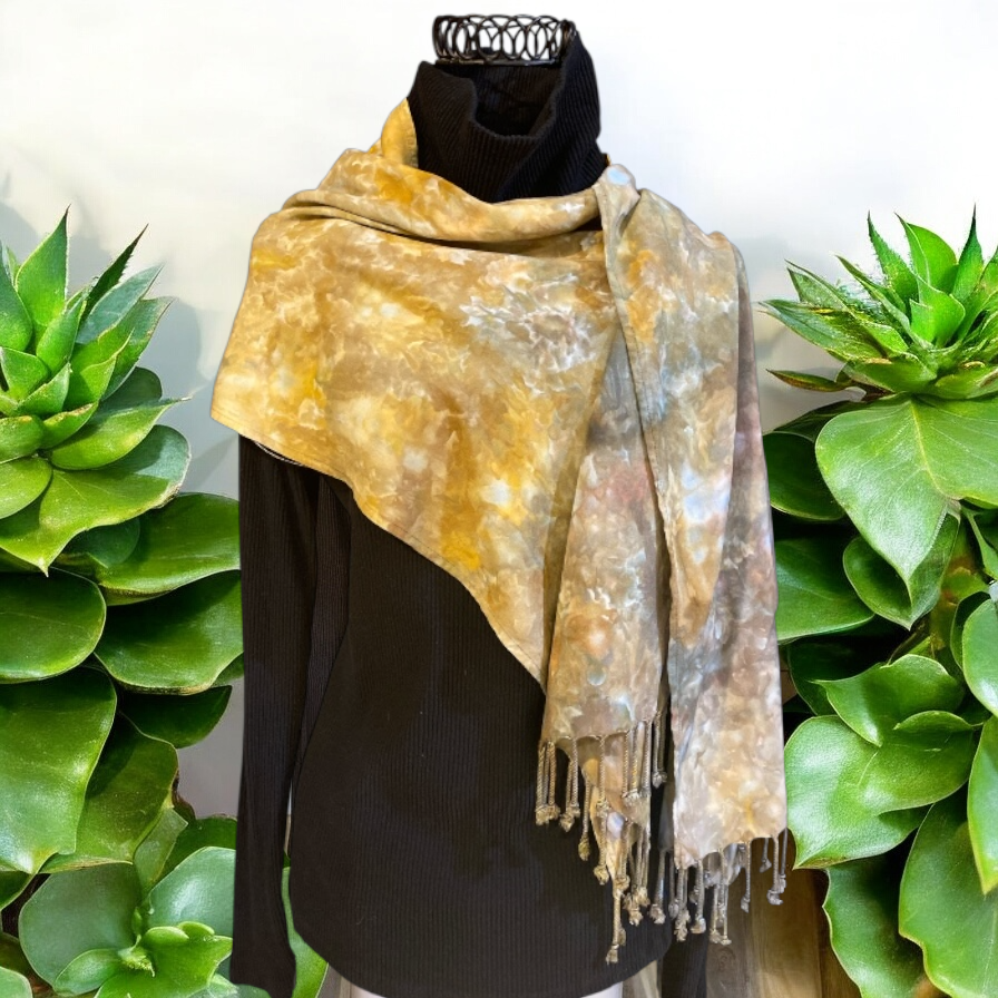 Scrunch Design 100% Rayon Scarf