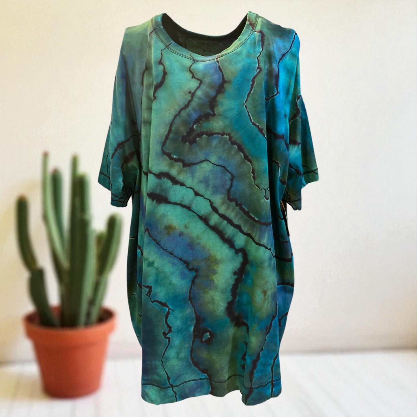 Reverse Geode Design Women's Old Navy Oversized Tunic T-Shirt Size XL