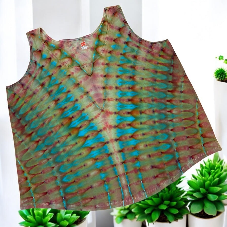V-Fold Design Unisex Size 3 XL Tank