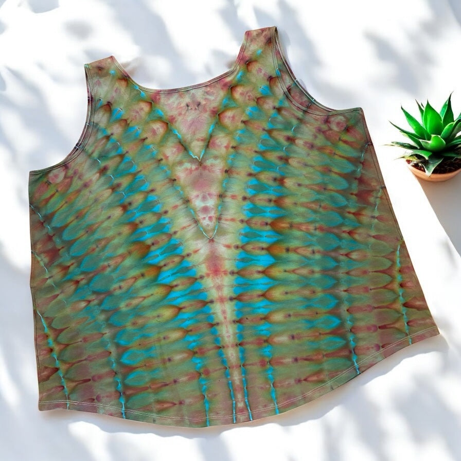 V-Fold Design Unisex Size 3 XL Tank