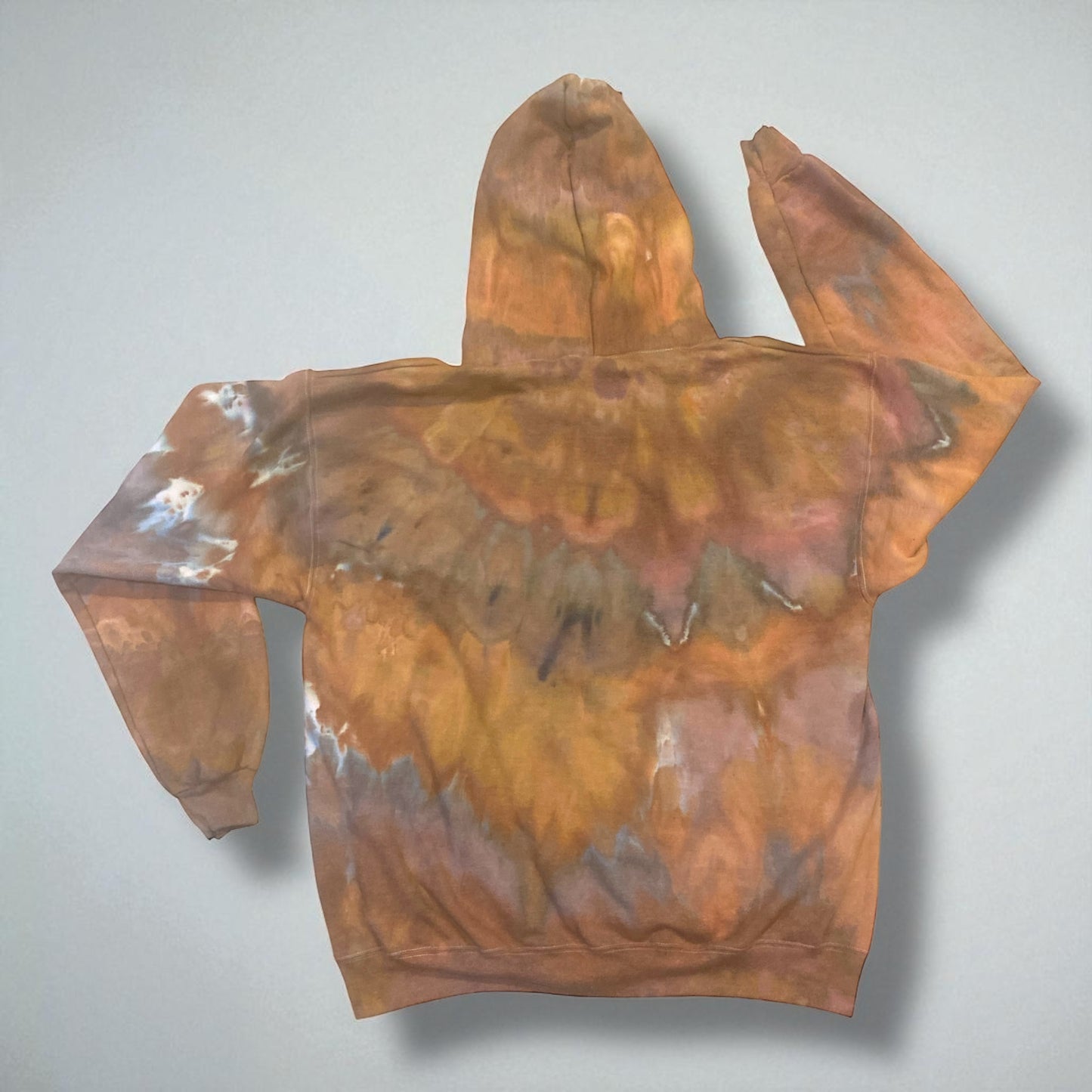 Earthy Geode Design Unisex Size Large Hoodie