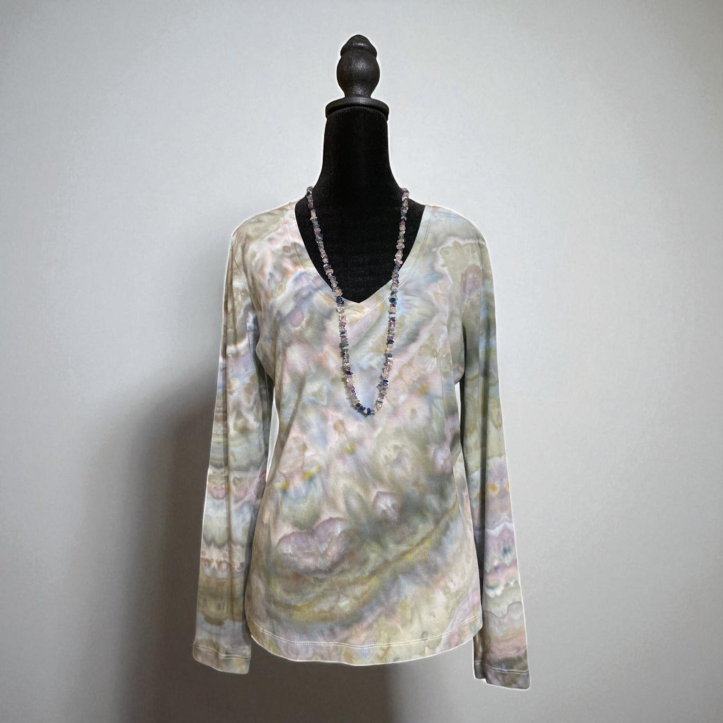 Soft Twist Design Banana Republic V Neck Long Sleeve Size Medium