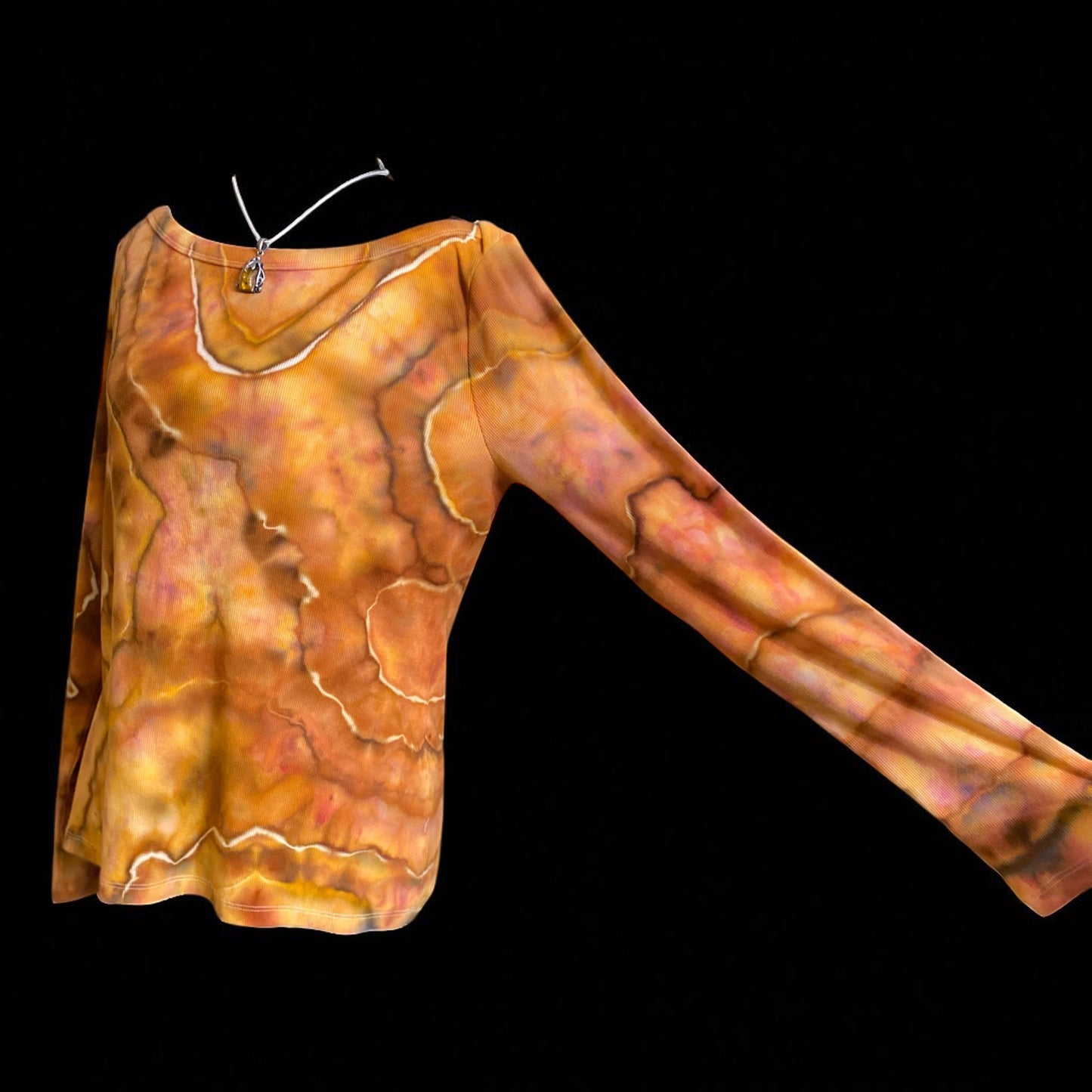 Geode Design Fall Inspired Banana Republic Boat Neck Size Medium Long Sleeve Shirt