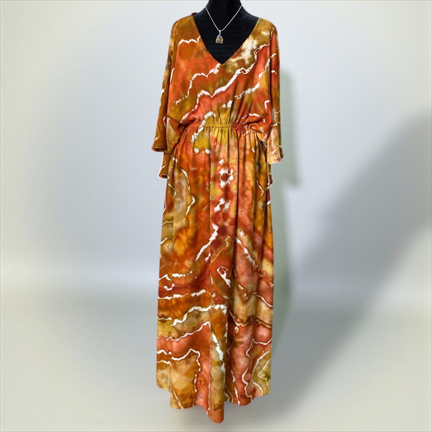 Geode Design Fall Inspired Mira Caftan Size L/XL