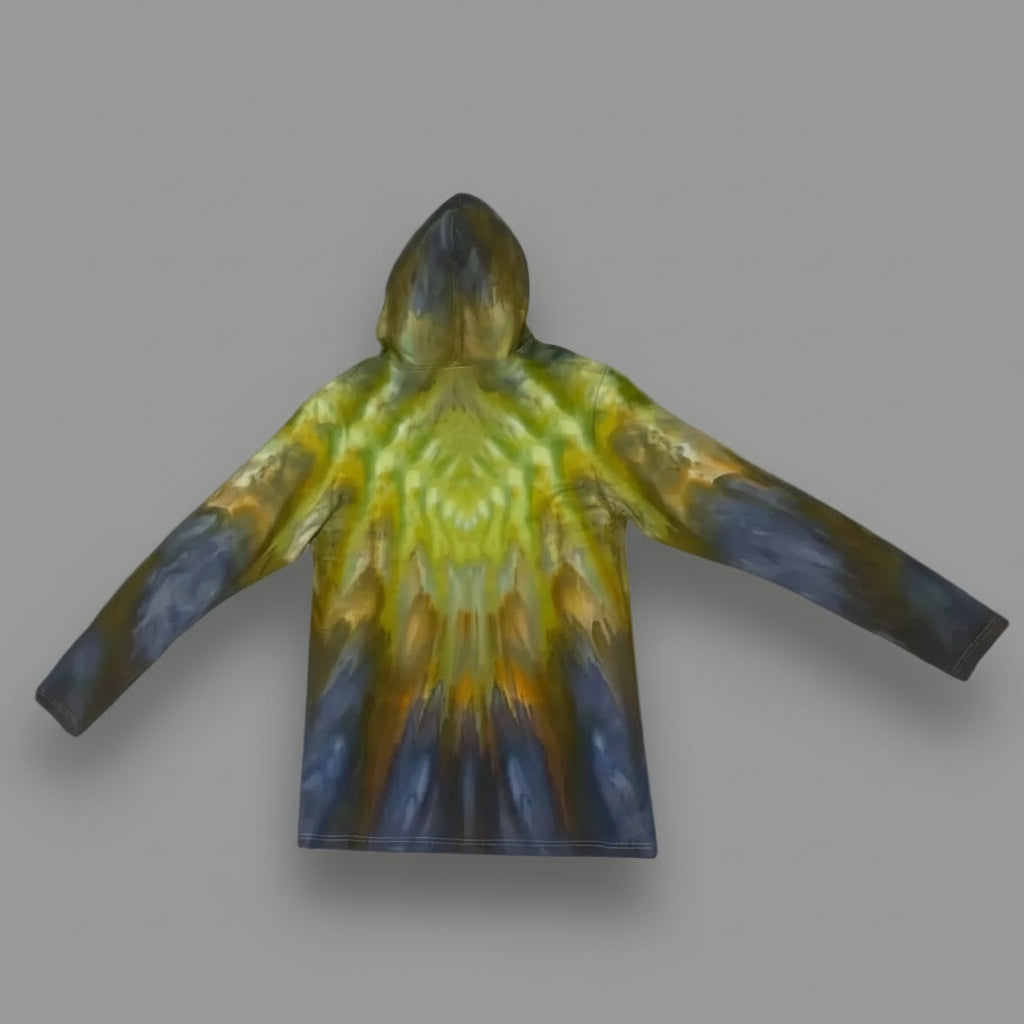 "Chorus of Angels" Design on a Unisex Jersey Tshirt Style Hoodie Size M