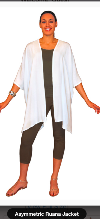 Geode Design Women's Asymmetric Ruana Jacket