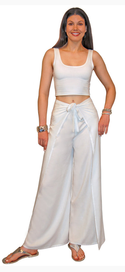 Geode Design Groovy Rayon Wrap Around Pant