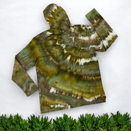 Shades of Green Feather Design Unisex Jersey T Shirt Hoodie