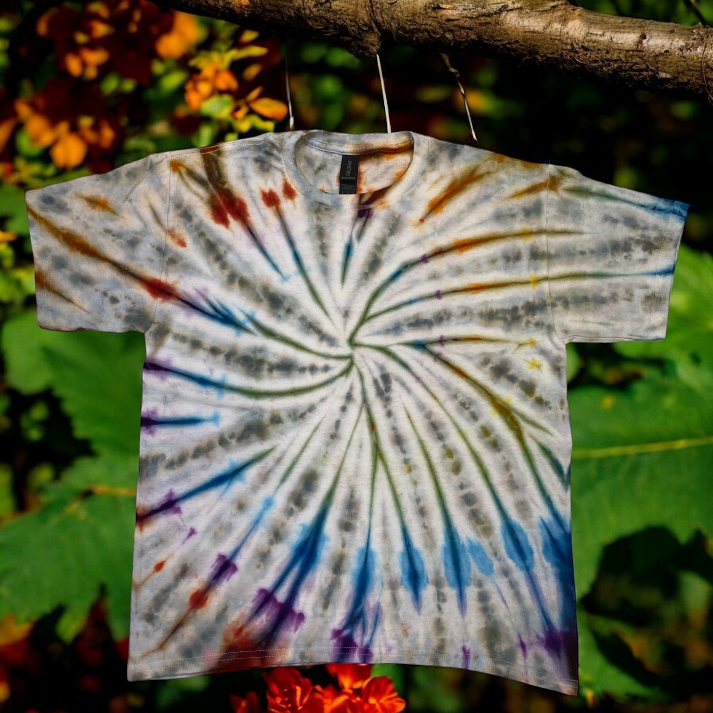 Rainbow Shadow Spiral Design Youth Large