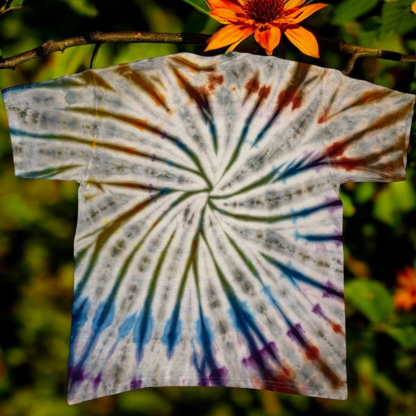 Rainbow Shadow Spiral Design Youth Large