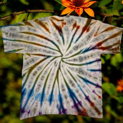 Rainbow Shadow Spiral Design Youth Large