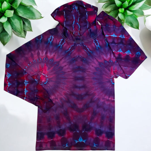 Double Fan Fold Unisex Small Jersey Hoodie T-Shirt