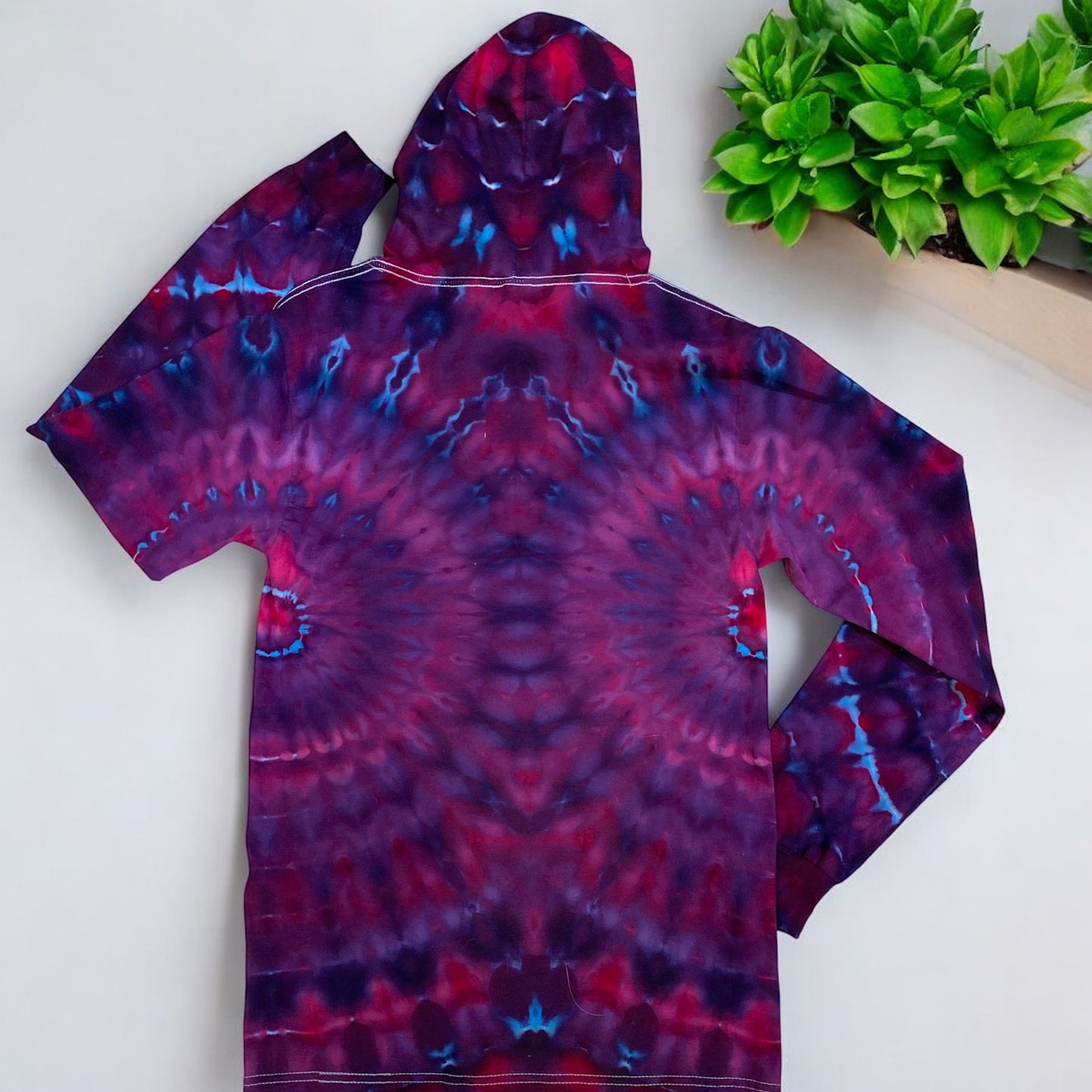 Double Fan Fold Unisex Small Jersey Hoodie T-Shirt