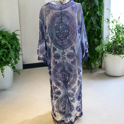 Lace Crochet Kimono Women's Cover Up Cardigan Kaftan