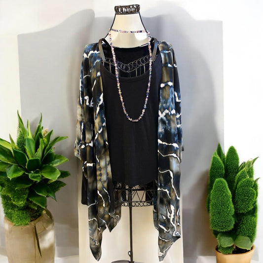 Geode Design Women's Asymmetric Ruana Jacket