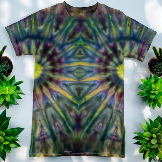 Double Fan Fold Small Unisex Tee