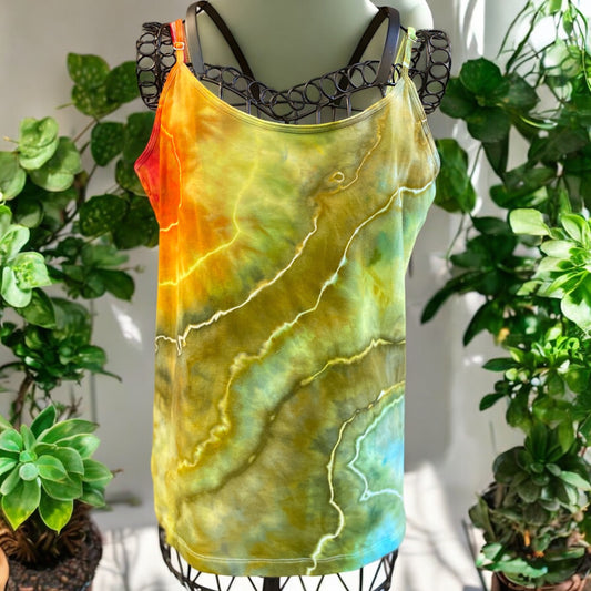 Geode Design Women's XXL Spaghetti Strap Tank Top