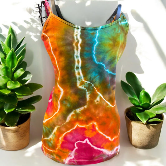 Geode Design Women's Medium Spaghetti Strap Tank Top