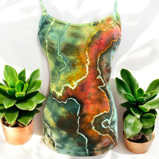 Geode Design Women's Small Spaghetti Strap Tank Top