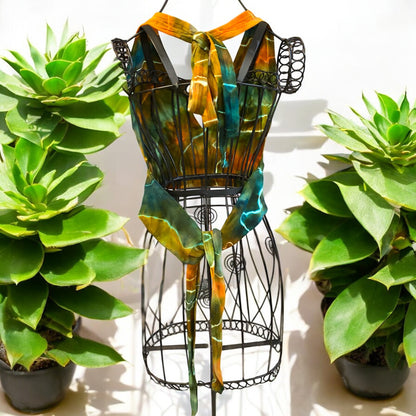 Geode Design 70's Custom Halter Top