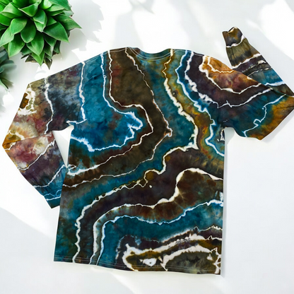 Geode Design Unisex Large Heavy Cotton Long sleeve T Shirt