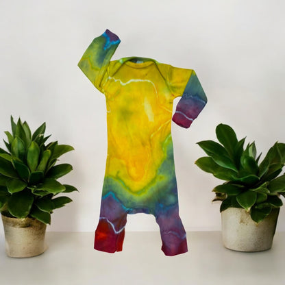 Rainbow Geode Design Infant Bodysuit