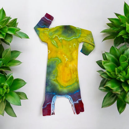 Rainbow Geode Design Infant Bodysuit