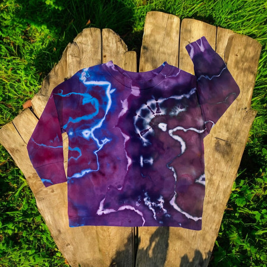 Geode Design Long Sleeve Kids Tee (size 2)
