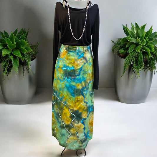 Geode Design Women's Small Twill High Rise Skirt