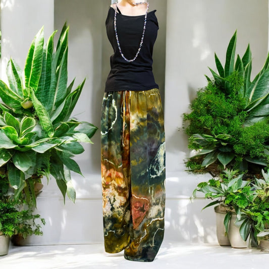 Earthy Geode Design Women's 3 XL Drawstring Pants