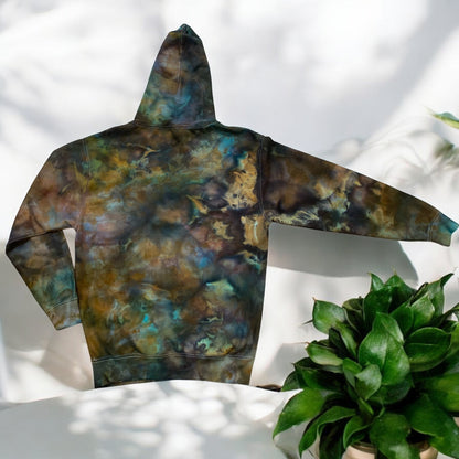 Loose Geode Design Unisex Large Hoodie Sweatshirt