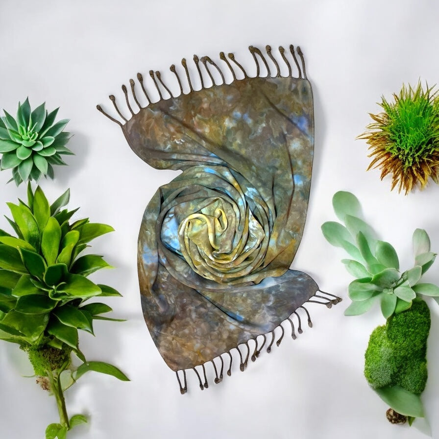 Scrunch Design 100% Rayon Scarf
