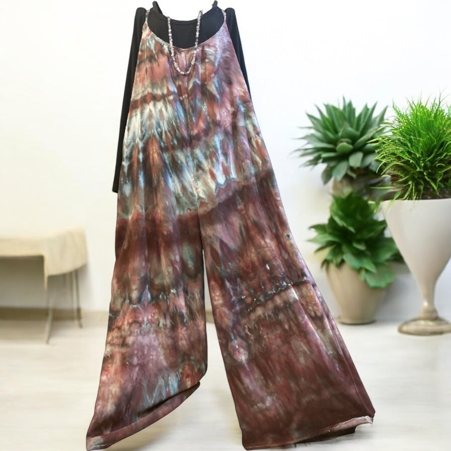 Feather Design Women's XXL 100% Rayon Jumpsuit