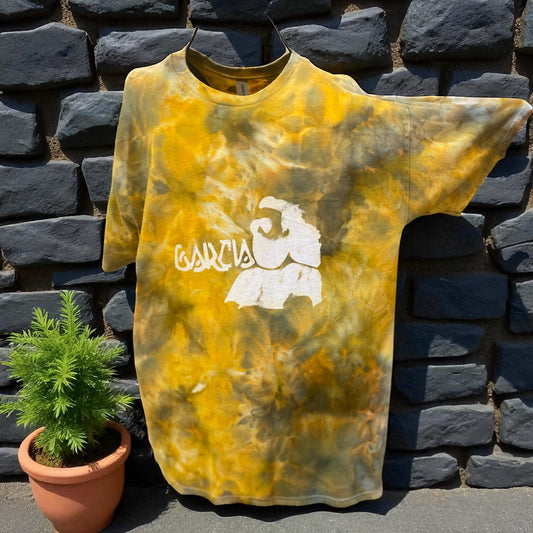 Watercolor Design Unisex "Jerry Garcia" Inspired Large T-Shirt