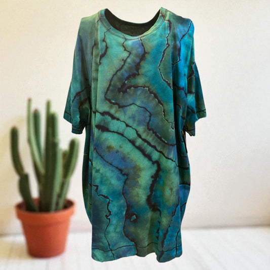 Reverse Geode Design Women's Old Navy Oversized Tunic T-Shirt Size XL