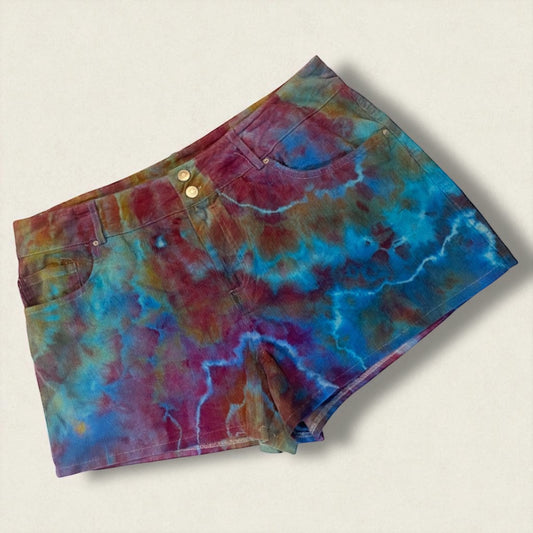 Geode Design Daisy Duke Corduroy Shorts Size 2 XL
