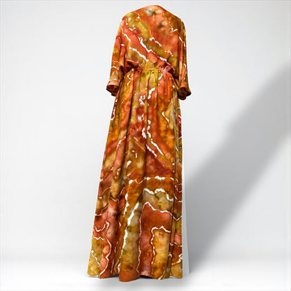 Geode Design Fall Inspired Mira Caftan Size L/XL