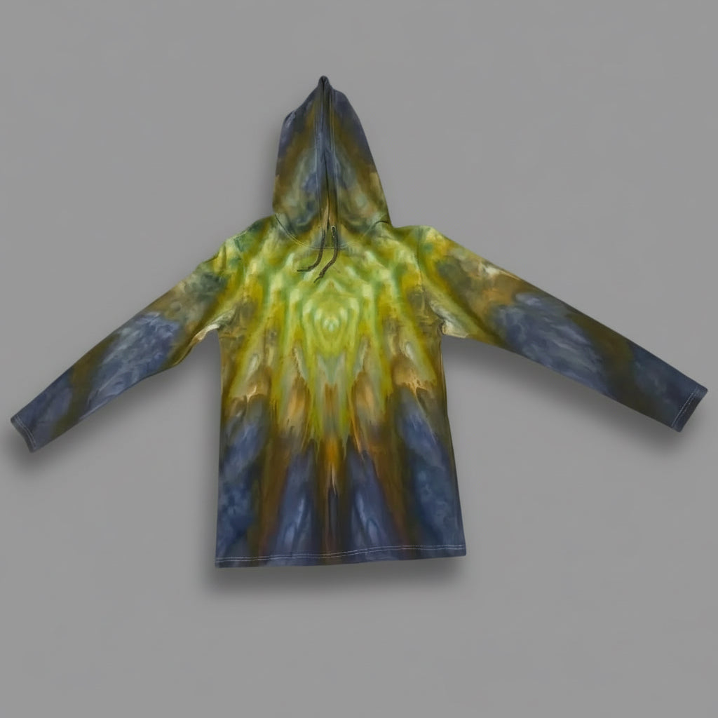 "Chorus of Angels" Design on a Unisex Jersey Tshirt Style Hoodie Size M