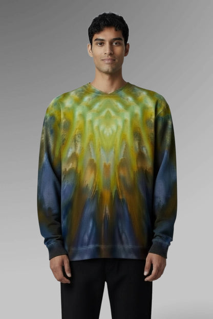 "Chorus of Angels" Design on a Unisex Jersey Tshirt Style Hoodie Size M