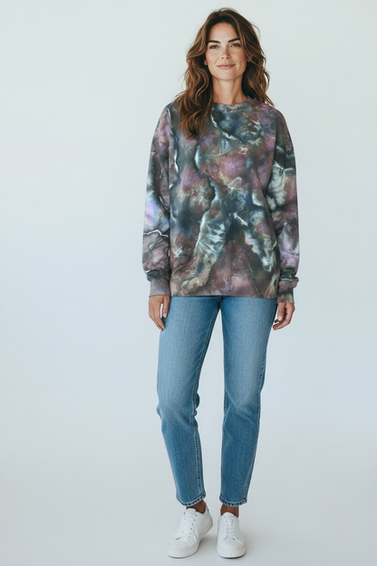 Geode Design Unisex Crewneck Sweatshirt Size Medium